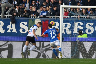 İtalyan Futbolu Serisi A Erkekler Şampiyonası Brescia Atalanta 'ya karşı