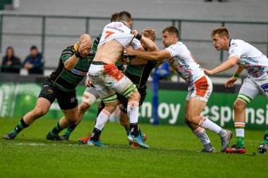 Rugby Heineken Şampiyonlar Kupası Benetton Treviso Northampton Saints 'e karşı