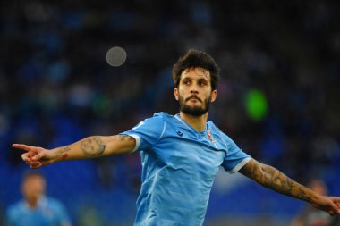 İtalyan Futbol Serisi A Erkekler Şampiyonası Ss Lazio Udinese Calcio 'ya karşı