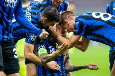 Futbol Şampiyonlar Ligi Erkekler Şampiyonası Turnuvası - Atalanta Dinamo Zagreb 'e karşı 