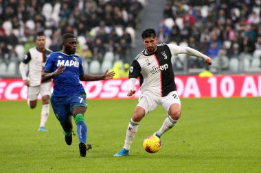 İtalyan Futbolu Serie A Men Şampiyonası Juventus Sassuolo 'ya karşı