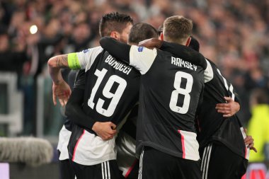 Futbol Şampiyonları Ligi Erkekler Şampiyonası Turnuva Turnuvası Juventus Fc Atletico Madrid 'e karşı