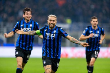 Futbol Şampiyonlar Ligi Erkekler Şampiyonası Turnuvası - Atalanta Dinamo Zagreb 'e karşı 