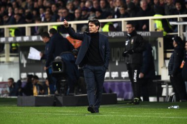 İtalyan Futbolu Serisi A Erkekler Şampiyonası Fiorentina Lecce 'ye karşı