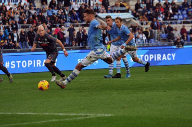 İtalyan Futbol Serisi A Erkekler Şampiyonası Ss Lazio Udinese Calcio 'ya karşı