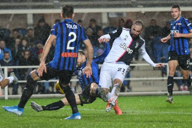 İtalyan Futbolu Serisi A Erkekler Şampiyonası Atalanta Juventus 'a karşı
