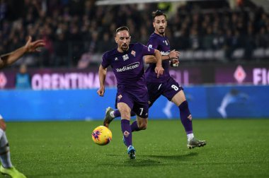 İtalyan Futbolu Serisi A Erkekler Şampiyonası Fiorentina Lecce 'ye karşı