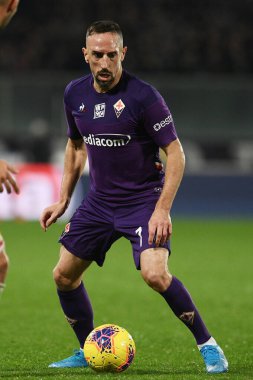 İtalyan Futbolu Serisi A Erkekler Şampiyonası Fiorentina Lecce 'ye karşı