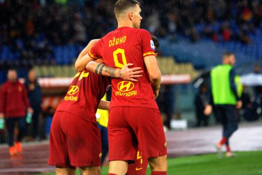 İtalyan Futbol Serisi Erkekler Şampiyonası Romanlar Brescia 'ya Karşı