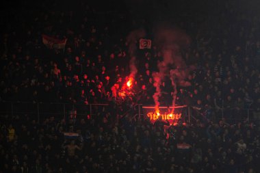 Futbol Şampiyonlar Ligi Erkekler Şampiyonası Turnuvası - Atalanta Dinamo Zagreb 'e karşı 