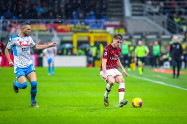 İtalyan Futbolu Serie A Men Şampiyonası Ac Milan - Ss Napoli