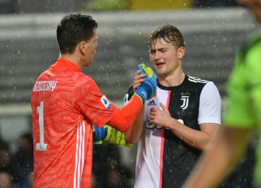 İtalyan Futbolu Serisi A Erkekler Şampiyonası Atalanta Juventus 'a karşı