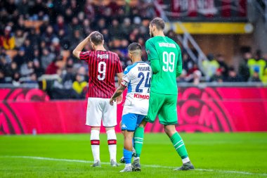 İtalyan Futbolu Serie A Men Şampiyonası Ac Milan - Ss Napoli