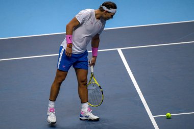 Tenis Uluslarası Nitto Atp Final Rafael Nadal Stefanos Tsitsipas 'a karşı