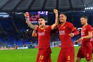 İtalyan Futbol Serisi Erkekler Şampiyonası Romanlar Brescia 'ya Karşı