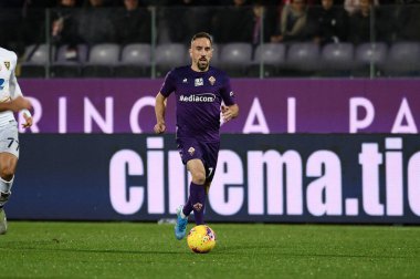 İtalyan Futbolu Serisi A Erkekler Şampiyonası Fiorentina Lecce 'ye karşı