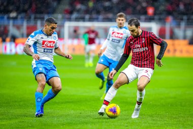 İtalyan Futbolu Serie A Men Şampiyonası Ac Milan - Ss Napoli
