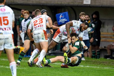 Rugby Heineken Şampiyonlar Kupası Benetton Treviso Northampton Saints 'e karşı