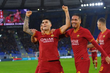 İtalyan Futbol Serisi Erkekler Şampiyonası Romanlar Brescia 'ya Karşı