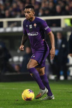 İtalyan Futbolu Serisi A Erkekler Şampiyonası Fiorentina Lecce 'ye karşı