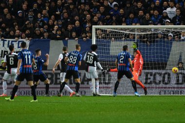 İtalyan Futbolu Serisi A Erkekler Şampiyonası Atalanta Juventus 'a karşı