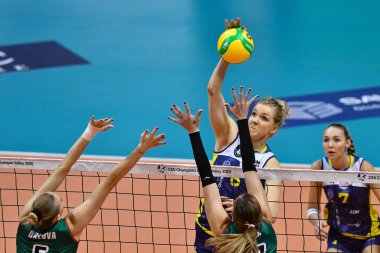 Voleybol Şampiyonları Ligi Kadınlar Savino Del Bene Scandicci Lokomotiv Kaliningrad 'a karşı