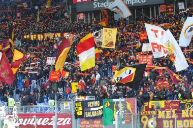 İtalyan Futbol Serisi Erkekler Şampiyonası Romanlar Brescia 'ya Karşı