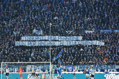 İtalyan Futbolu Serisi A Erkekler Şampiyonası Brescia Atalanta 'ya karşı