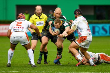 Rugby Heineken Şampiyonlar Kupası Benetton Treviso Northampton Saints 'e karşı