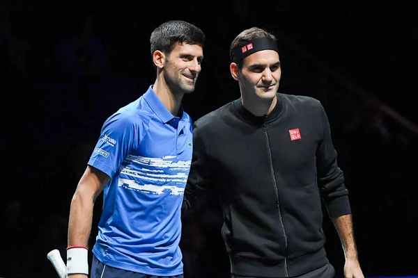 Tenis Uluslarası Nitto Atp Final Novak Cokoviç Roger Federer 'e Karşı