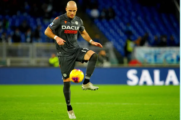 Campeonato Italiano de Futebol Série A Masculino SS Lazio vs Udinese Calcio — Fotografia de Stock