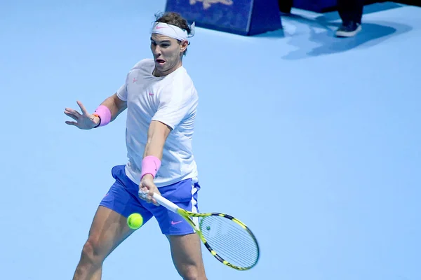 Tenisz Internationals Nitto Atp Final Rafael Nadal vs Stefanos Tsitsipas — Stock Fotó