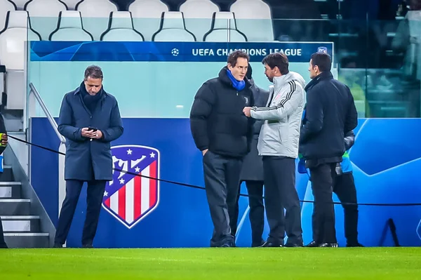 Futbol Şampiyonları Ligi Erkekler Şampiyonası Turnuva Turnuvası Juventus Fc Atletico Madrid 'e karşı