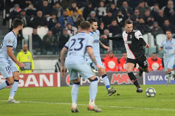 Mistrovství světa mužů ve fotbale - Juventus Fc vs Atletico Madrid — Stock fotografie