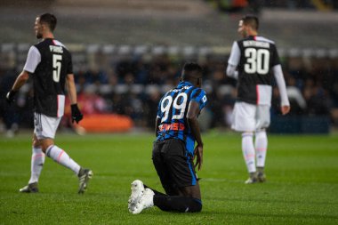 İtalyan Futbolu Serisi A Erkekler Şampiyonası Atalanta Juventus 'a karşı