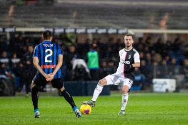İtalyan Futbolu Serisi A Erkekler Şampiyonası Atalanta Juventus 'a karşı