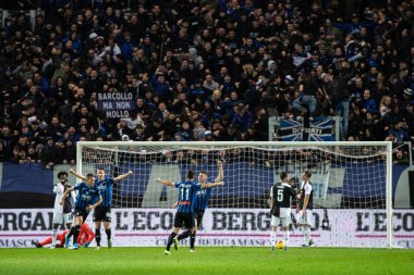 İtalyan Futbolu Serisi A Erkekler Şampiyonası Atalanta Juventus 'a karşı