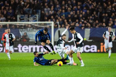 İtalyan Futbolu Serisi A Erkekler Şampiyonası Atalanta Juventus 'a karşı