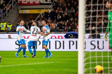 İtalyan Futbolu Serie A Men Şampiyonası Ac Milan - Ssc Napoli