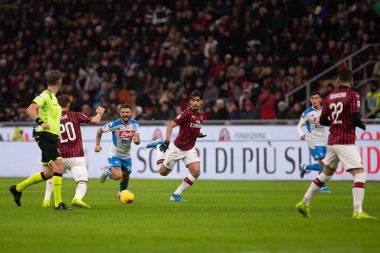 İtalyan Futbolu Serie A Men Şampiyonası Ac Milan - Ssc Napoli