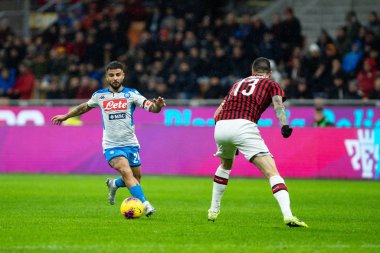 İtalyan Futbolu Serie A Men Şampiyonası Ac Milan - Ssc Napoli