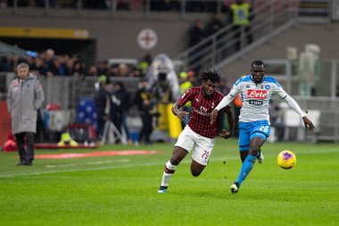 İtalyan Futbolu Serie A Men Şampiyonası Ac Milan - Ssc Napoli