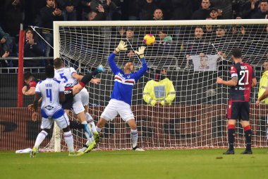 İtalya Tim Kupası Şampiyonası Cagliari, Sampdoria 'ya karşı