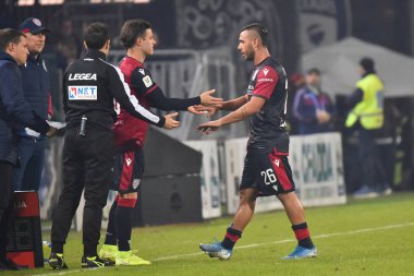 İtalya Tim Kupası Şampiyonası Cagliari, Sampdoria 'ya karşı