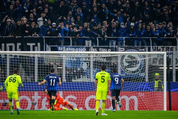 Tournoi de championnat masculin de la Ligue des champions de football - Jour 5 - Atalanta vs Dinamo Zagreb — Photo