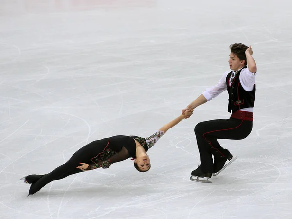 Ice Sports Isu Artistik Patinaj Grand Prix Açılış Töreni - 1. gün — Stok fotoğraf