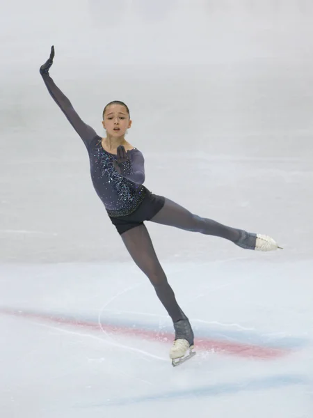 Eissport isu Grand Prix des Eiskunstlaufs - Eröffnungsfeier - Tag 1 - Junior — Stockfoto