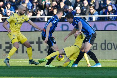 İtalyan Futbolu Serie A Men Şampiyonası Atalanta, Hellas Verona 'ya karşı