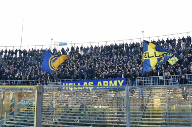 İtalyan Futbolu Serie A Men Şampiyonası Atalanta, Hellas Verona 'ya karşı