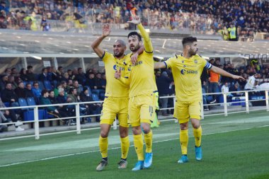 İtalyan Futbolu Serie A Men Şampiyonası Atalanta, Hellas Verona 'ya karşı